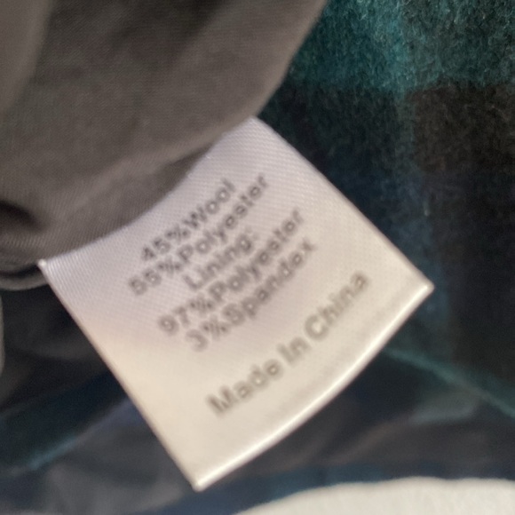 Tuckernuck Plaid Blouse in Blue and Black - Picture 10 of 10